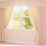 soft valance with drapes